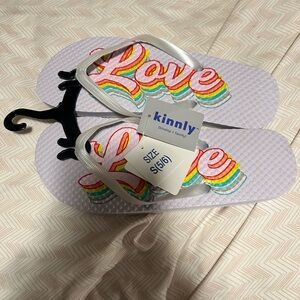 Kindly Love Flip Flop Sandals - 5/6